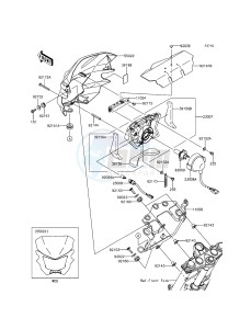 KLX150L KLX150EEF XX (EU ME A(FRICA) drawing Headlight(s)