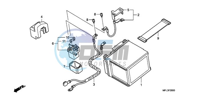 BATTERY (CBR1000RR)