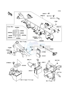 VN900_CLASSIC VN900BBF GB XX (EU ME A(FRICA) drawing Chassis Electrical Equipment