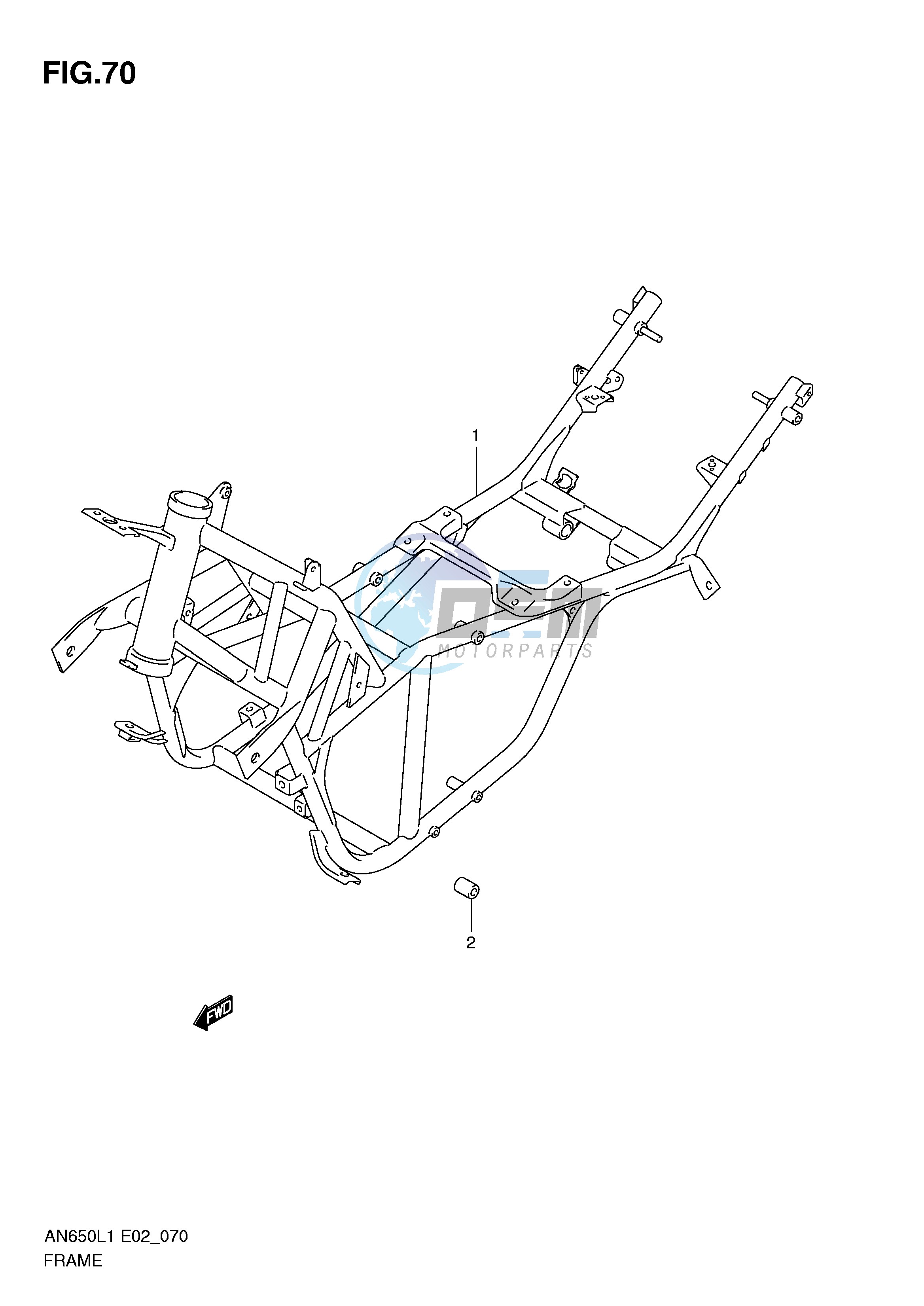 FRAME (AN650AL1 E51)