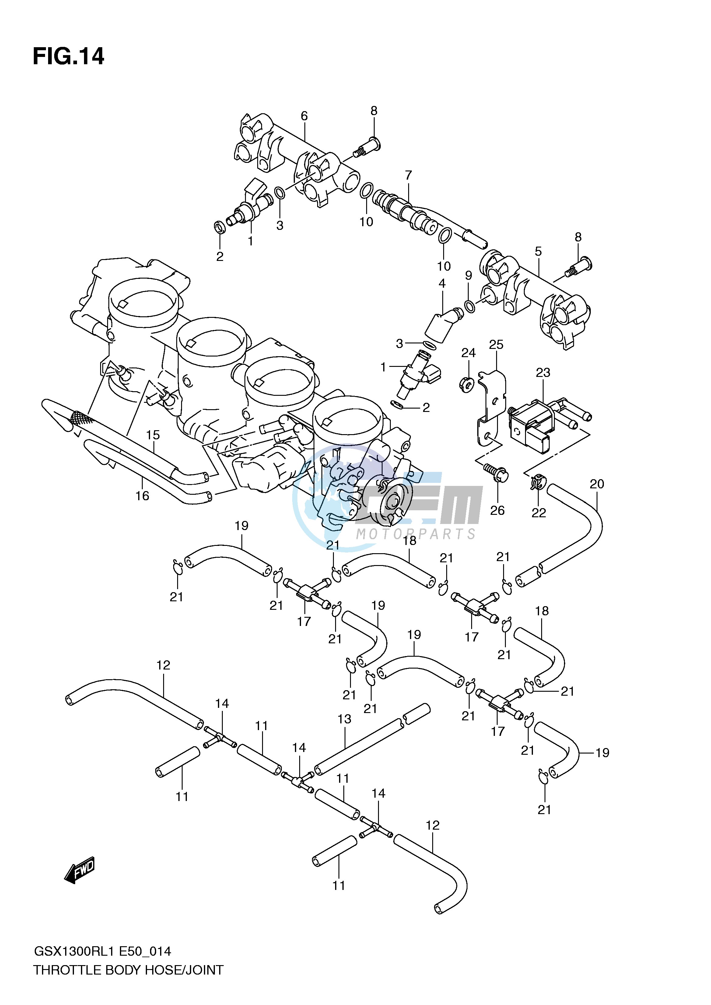 THROTTLE BODY HOSE JOINT