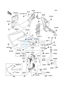 KX85 / KX85 II KX85A9F EU drawing Radiator