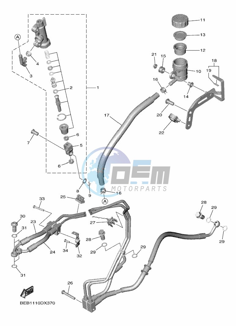 REAR MASTER CYLINDER