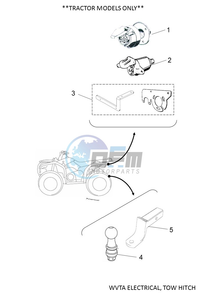 WVTA ELECTRICAL, TOW HITCH