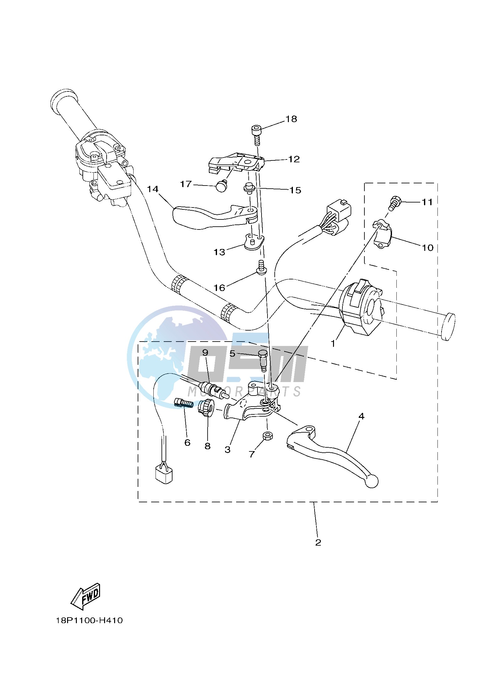 HANDLE SWITCH & LEVER