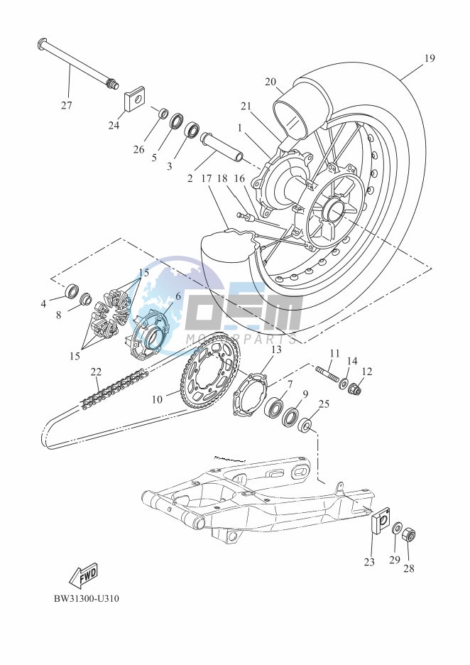 REAR WHEEL