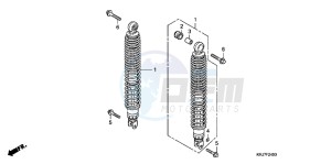 FES125AB S Wing E drawing REAR CUSHION