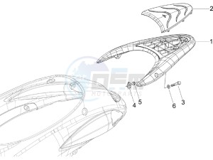 Liberty 150 4t Sport e3 drawing Locks