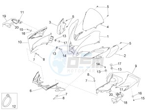 TUONO 1100 V4 FACTORY E4 ABS (APAC) drawing Front body I