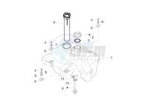 LXV 150 4T USA drawing Fuel Tank