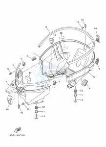 F2-5BMHL drawing BOTTOM-COWLING