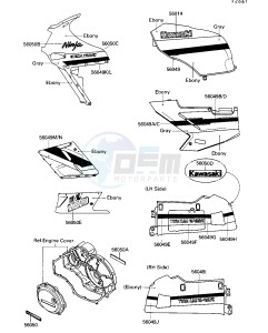 ZX 1000 B [NINJA ZX-10] (B3) [NINJA ZX-10] drawing DECALS