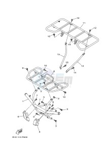 YFM700FWBD YFM70KPXH KODIAK 700 EPS (2SME) drawing GUARD