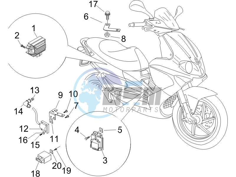 Voltage Regulators - Electronic Control Units (ecu) - H.T. Coil