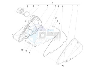 Liberty 50 4T PTT NEXIVE drawing Air filter