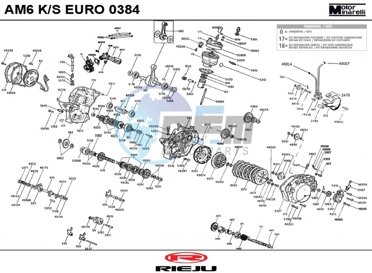 ENGINE  AMS6 KS 0384