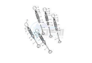 YZF R1 1000 drawing VALVE