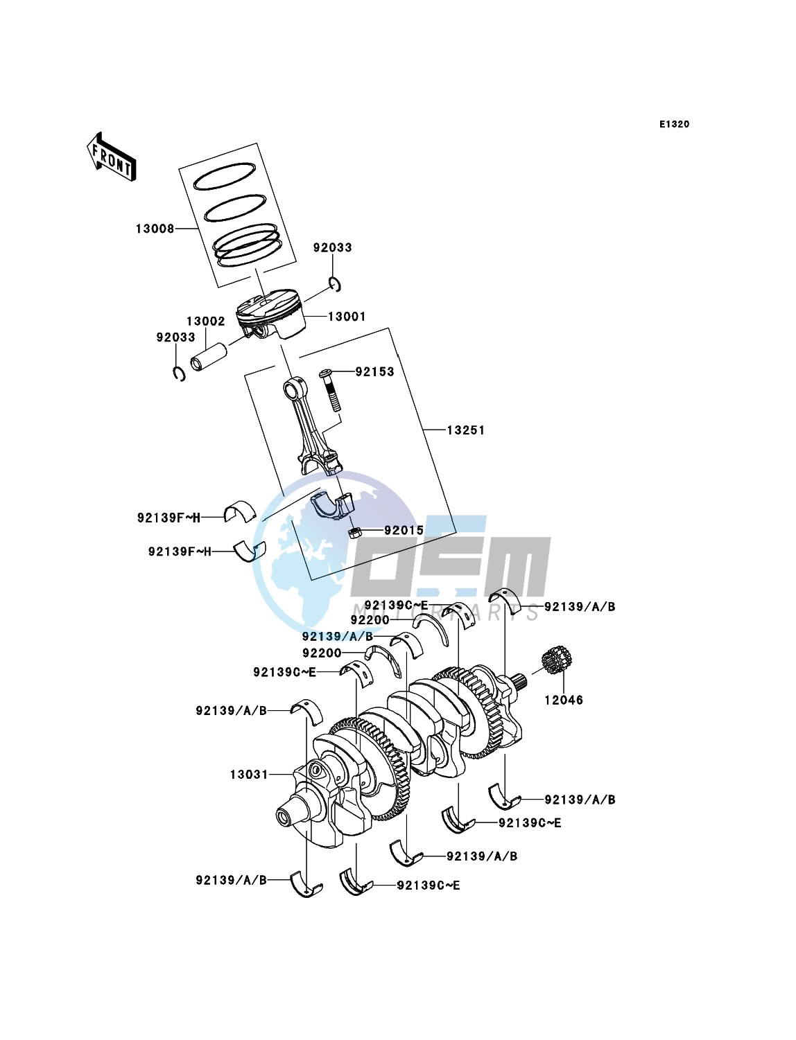 Crankshaft/Piston(s)