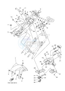 MT09 900 (1RCL 1RCM) drawing FENDER