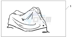 CB1000R9 UK - (E / MPH) drawing BODY COVER L