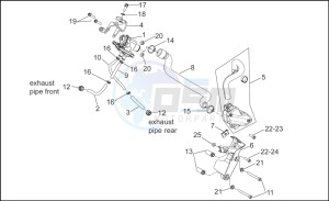 RXV 550 RXV 450-550 STREET LEGAL drawing Secondary air