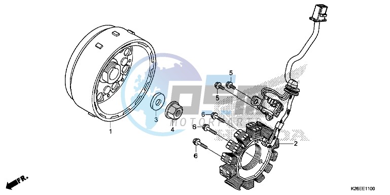 GENERATOR/ FLYWHEEL