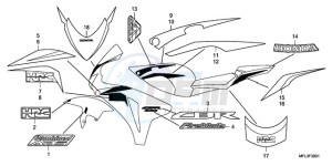 CBR1000RA9 KO / ABS HRC MME drawing STRIPE/MARK (2)