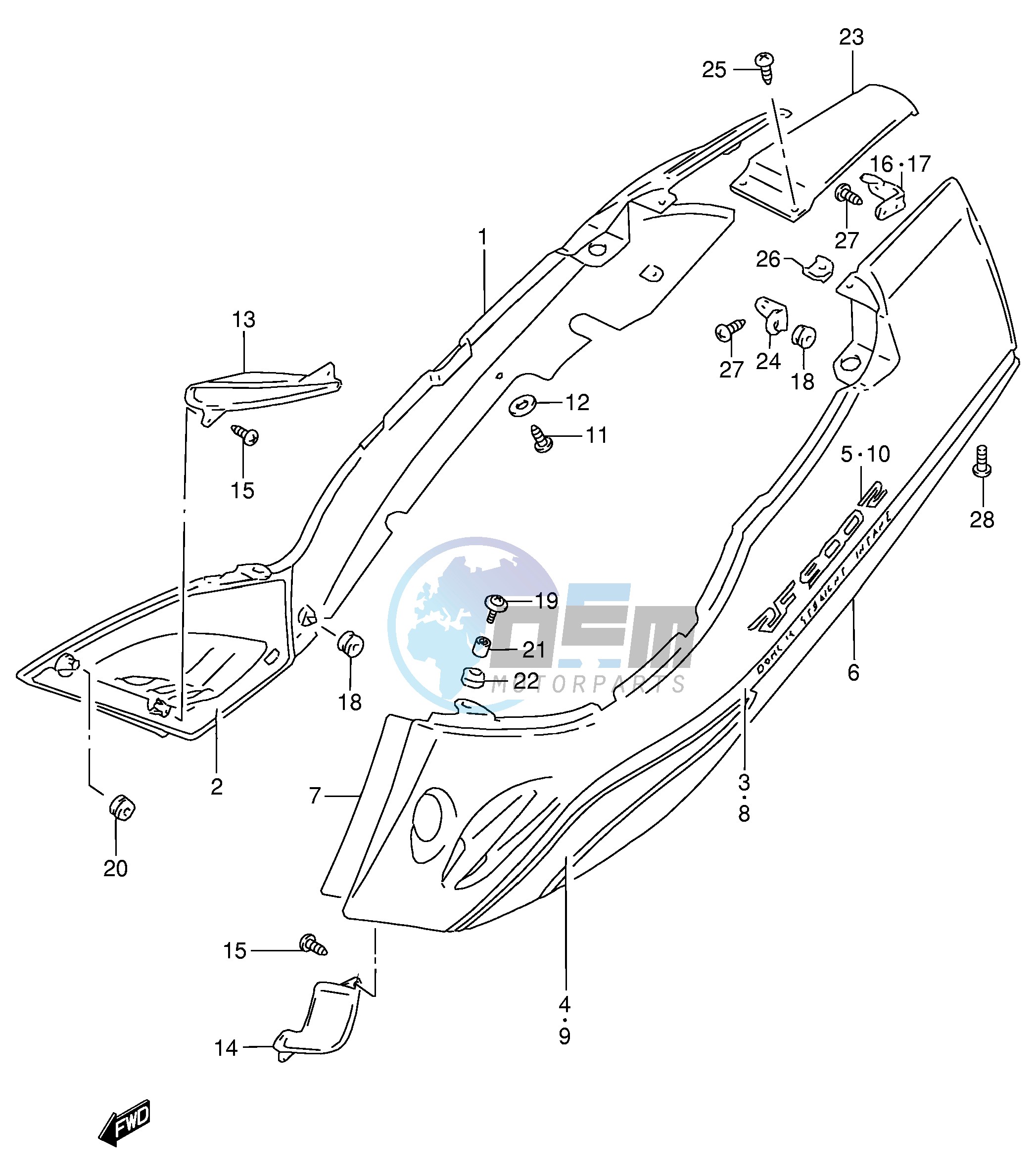 FRAME COVER (MODEL W)