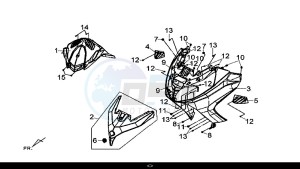 MAXSYM 600 I ABS EXECUTIVE (LX60A4-EU) (E4) (L7-M0) drawing FR. UNDER SPOLIER