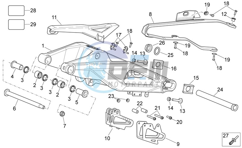 Swing arm