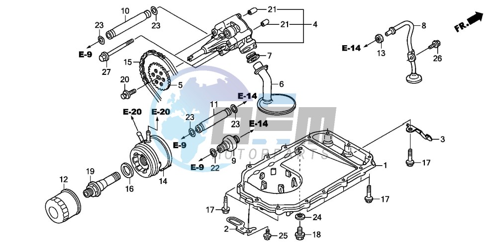 OIL PUMP/OIL PAN