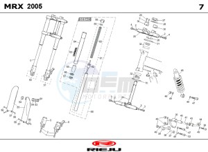 MRX-50-BLUE drawing SUSPENSION