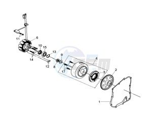 QUAD LANDER 300S drawing MAGNETO / FLYWHEEL