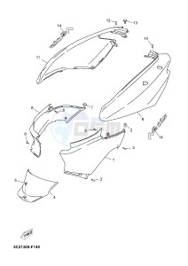 YN50 NEO'S (2APH 2APH 2APH) drawing SIDE COVER