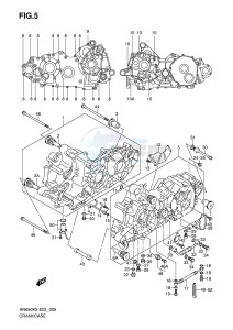 AN650 (E2) Burgman drawing CRANKCASE