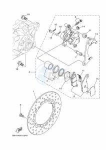 YP125RA XMAX 125 TECH MAX (B9Y3) drawing SEAT