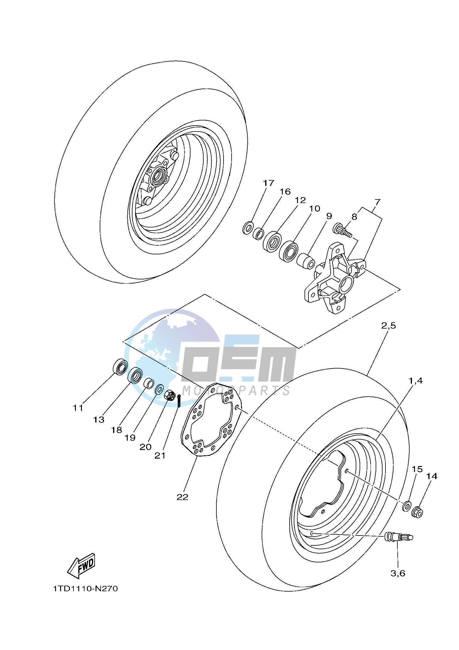 FRONT WHEEL