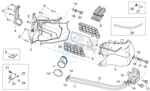 RX-SX 125 2008-2010 drawing Air box