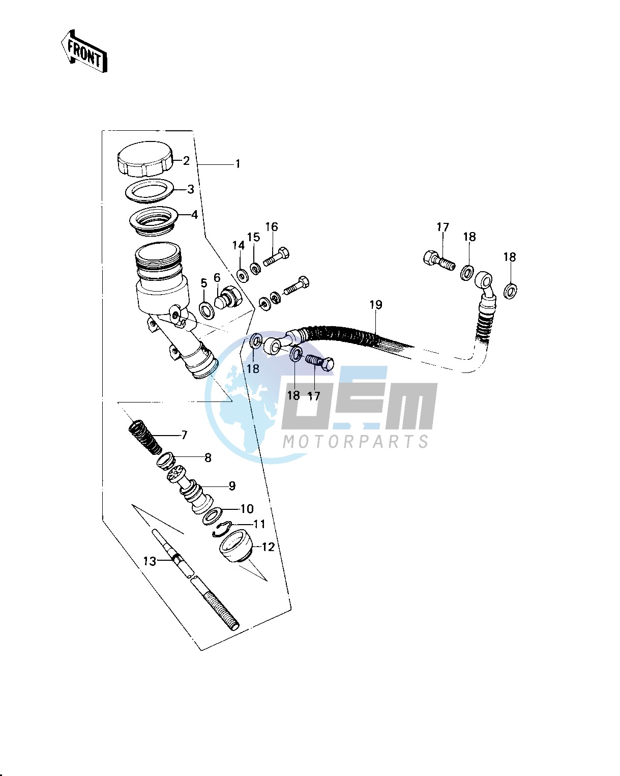 REAR MASTER CYLINDER