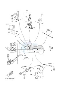 YP125RA (ABS) X-MAX 125 ABS (2DMJ 2DMJ) drawing ELECTRICAL 2