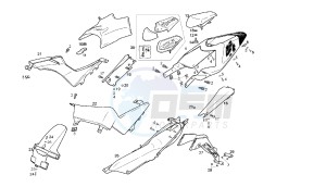 GPR R - GPR REPLICA - 50 CC EU2 drawing REAR BODY