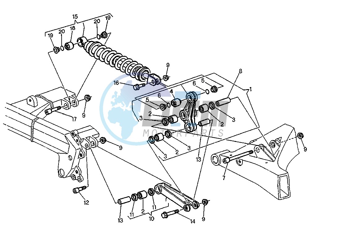 REAR SHOCK ABSORBER