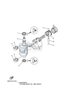 F15PLRC drawing CRANKSHAFT--PISTON