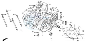 CRM75R drawing CRANKCASE