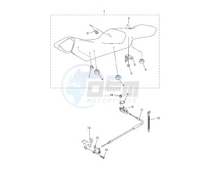 FZ6 S2 600 drawing SEAT