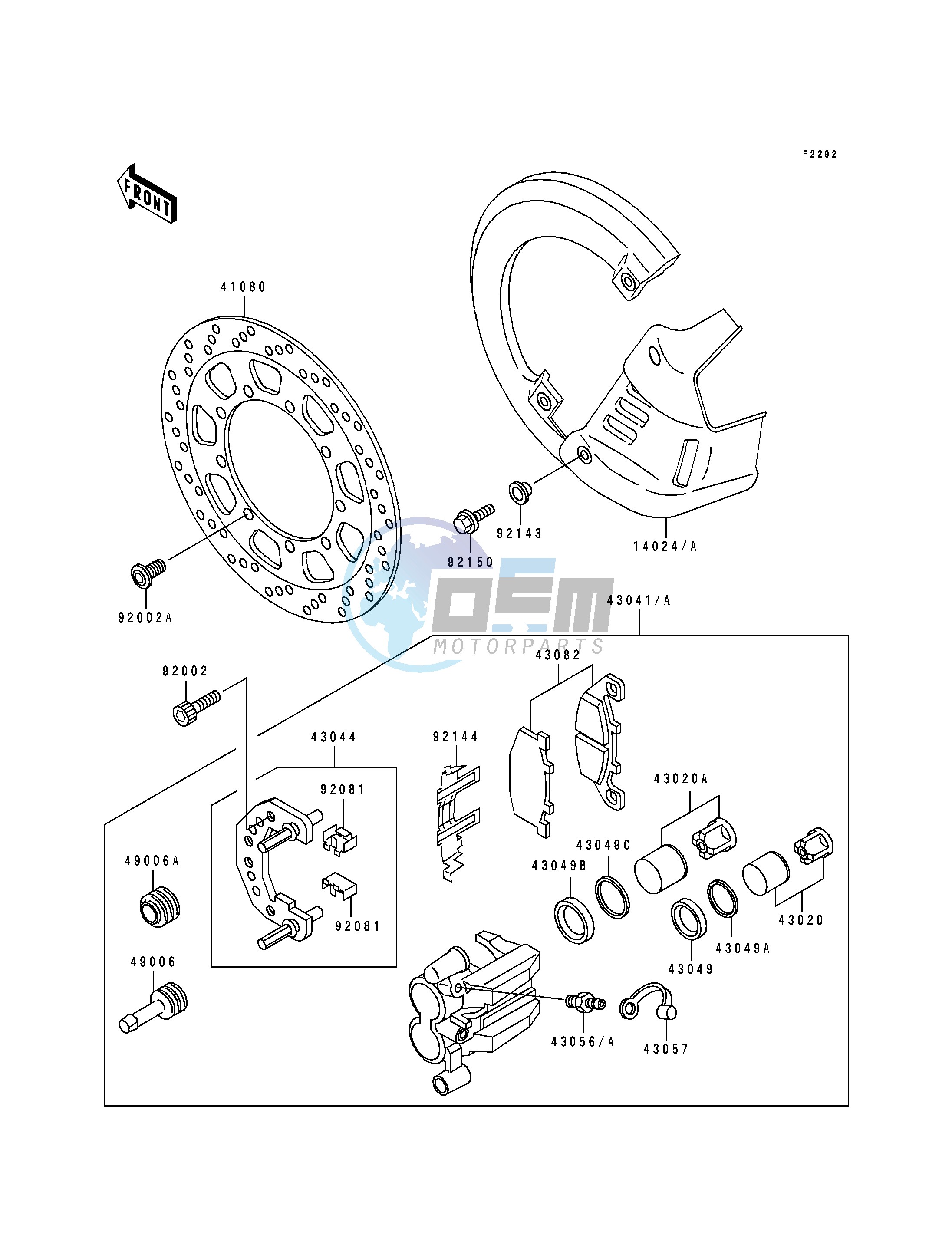 FRONT CALIPER