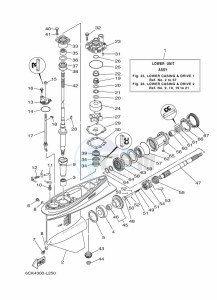 F80CEDL drawing LOWER-CASING-x-DRIVE-1