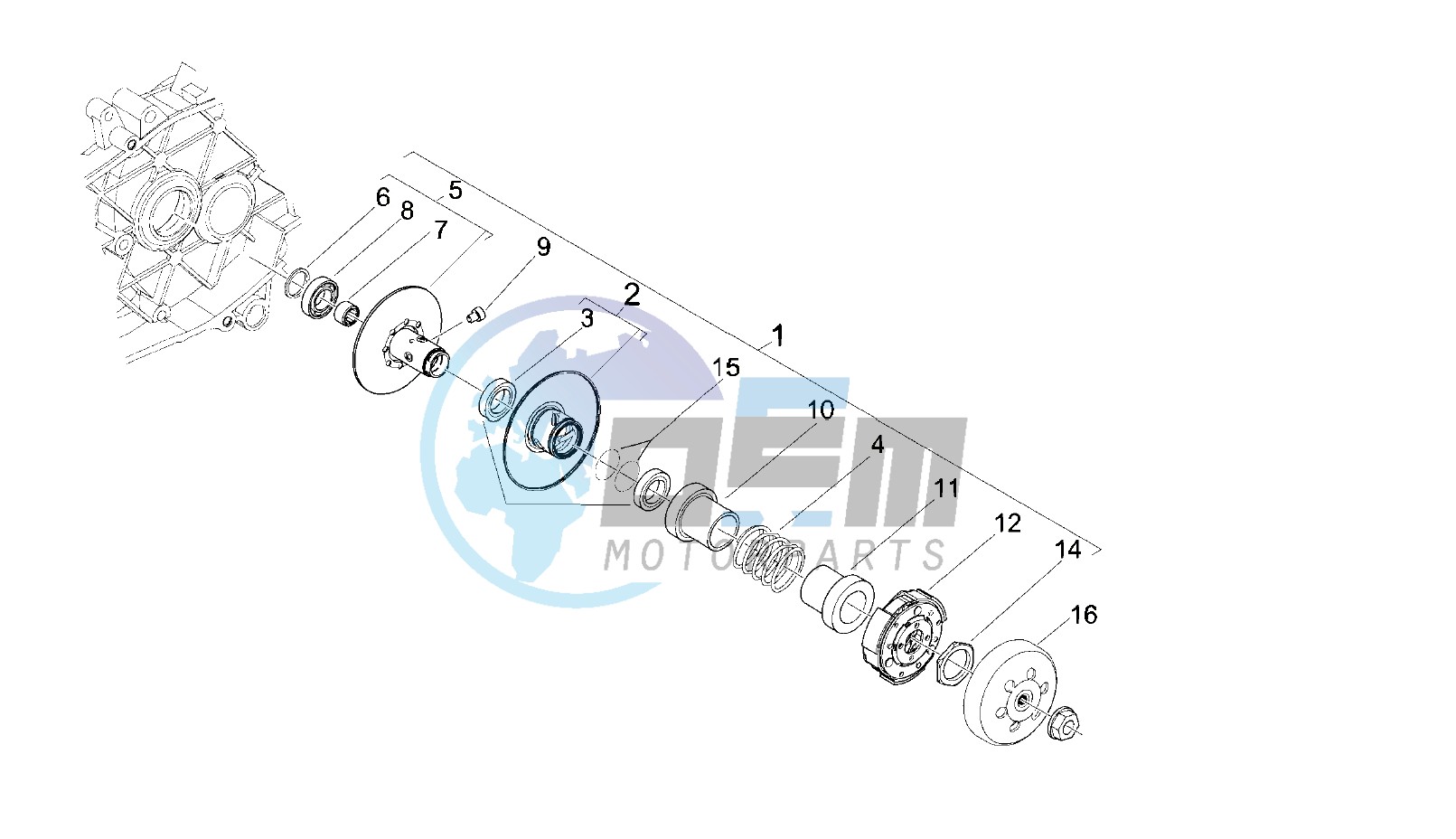 DRIVEN PULLEY