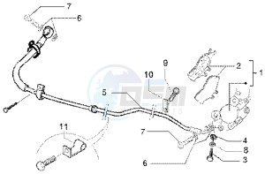 DNA GP EXPERIENCE 50 drawing Rear brake piping-rear brake caliper