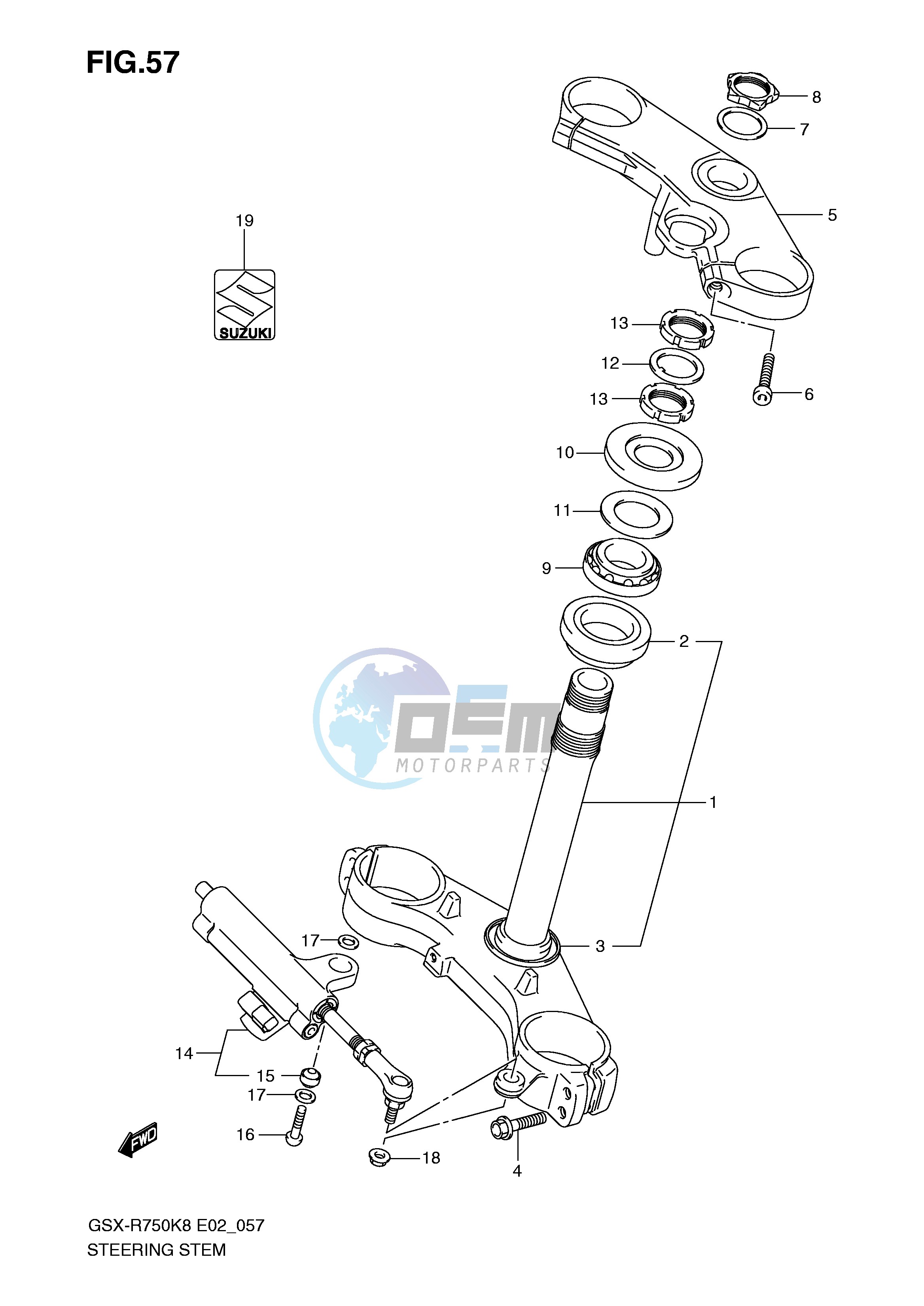 STEERING STEM